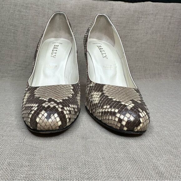 VTG Bally Snakeskin Pumps - Picture 7 of 7